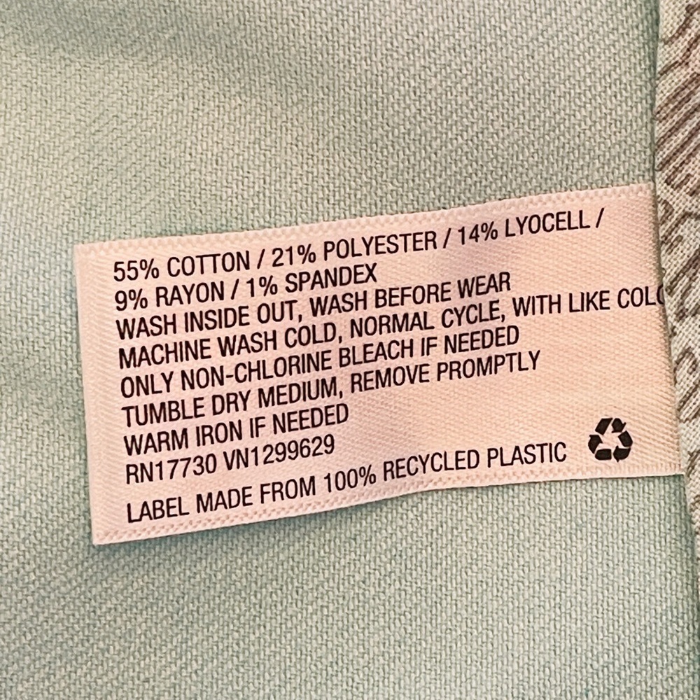 Wild Fable Women Stretchy Glitter Turquoise Colored Mini Skirt Size 12 - Picture 3 of 15